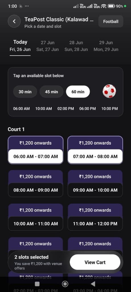 Squadd app screen